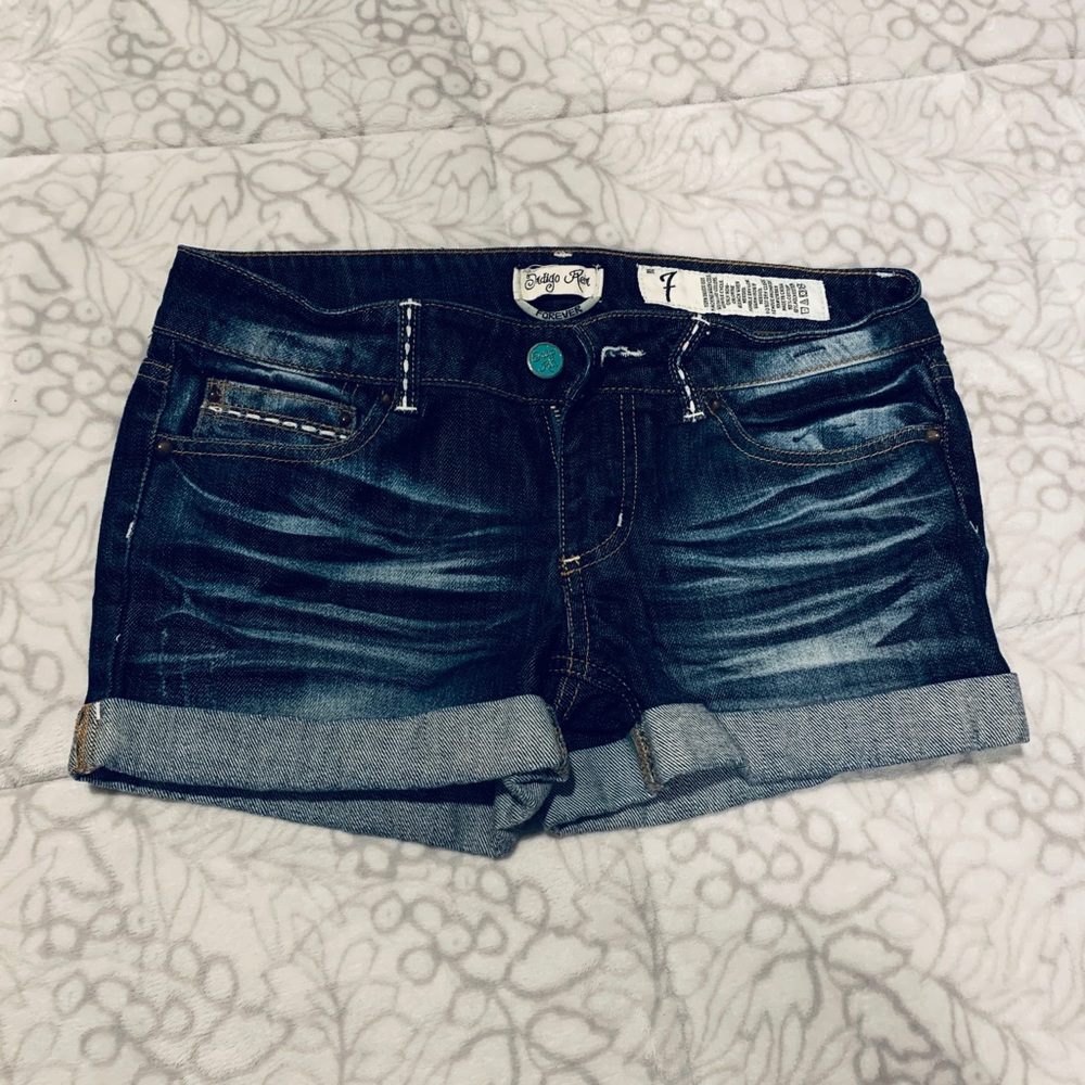 Indigo Rein Denim Shorts